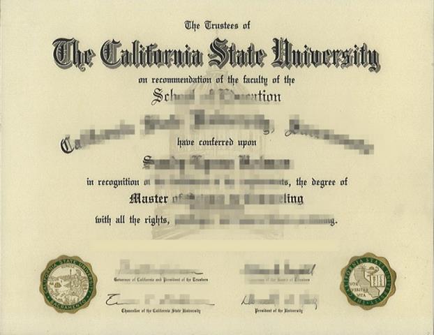 加州州立大学富勒顿分校毕业证成绩单