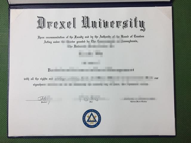 德雷赛尔大学毕业证成绩单
