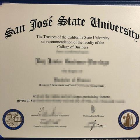 圣荷塞市立学院毕业证(美国圣何塞州立大学毕业证)