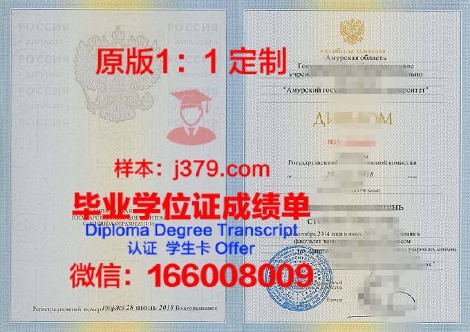 俄罗斯国际旅游学院博士毕业证(俄罗斯博士学位证书)